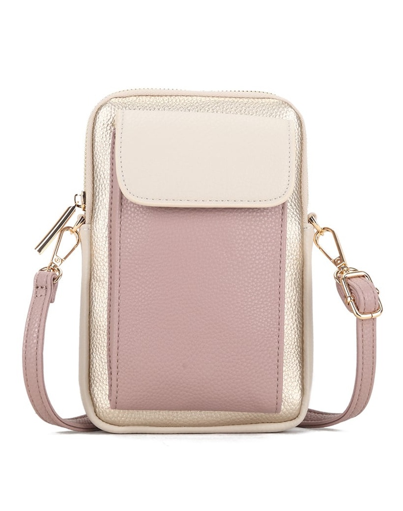 Artificial Leather phonebag combi-color | 30280