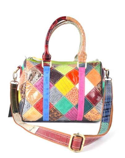 [552261] Leather bowlingbag | Multicolor de unique | 552261