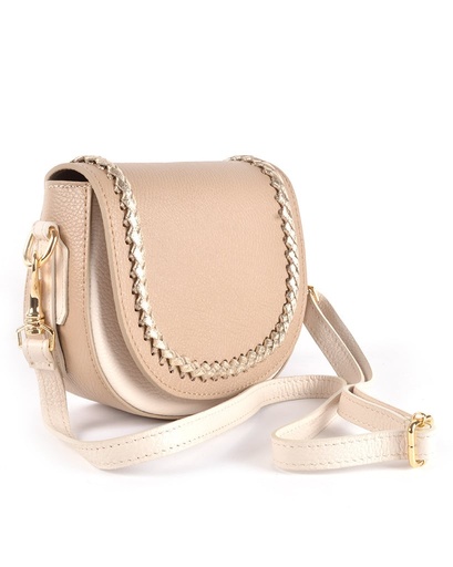 [9000332/AMSTERDAM] Leather shoulderbag Combi-Color
